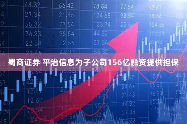 蜀商证券 平治信息为子公司156亿融资提供担保